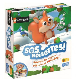 Nathan Sos Noisettes, jeu...