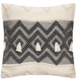 Coussin recycle Row - Gris...