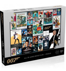 JAMES BOND Puzzle Affiches...