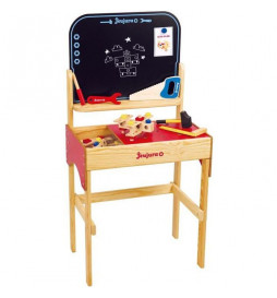 JEUJURA Grand établi en bois