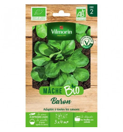 Mâche baron bio Vilmorin
