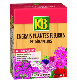 ENGRAIS GERANIUMS FLEURS750 G