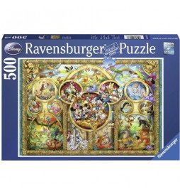 Puzzle 500 p - Famille Disney