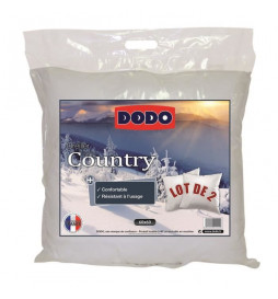 DODO Lot de 2 Oreillers...