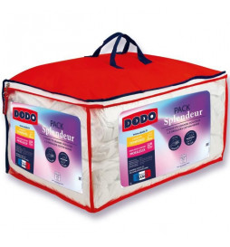 Pack couette 220 x 240 cm +...