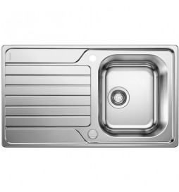 évier cuisine inox brossé...