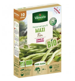 Haricot maxi bio 10M Vilmorin