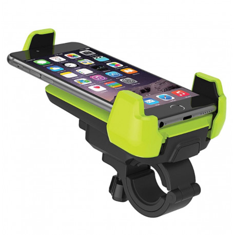 Support Moto pour Smartphone Noir Scooter Guidon GPS Universel Velo VTT Cyclisme Universel