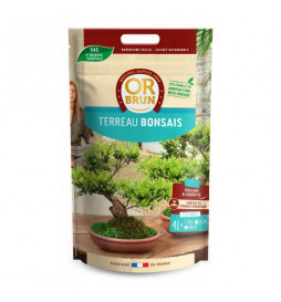 OR BRUN Terreau bonsai 4l