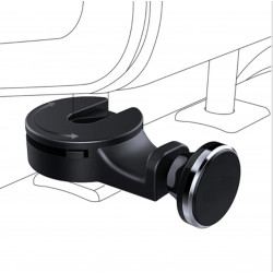 Supports Voiture Appuie Tête x2 pour Smartphone Tablette Magnétique Arrière Enfant Aimant Universel 360 Rotatif Pack de 2