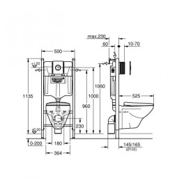 Pack Bati WC Solido - GROHE