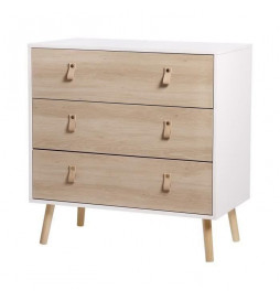 Commode KENT - 3 tiroirs -...