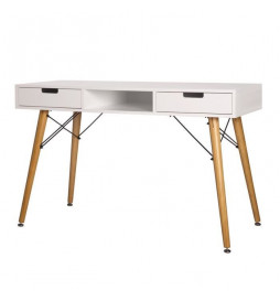 Bureau TWIN - MDF - Blanc -...