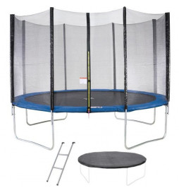 Trampoline Ø 360 cm Bleu...