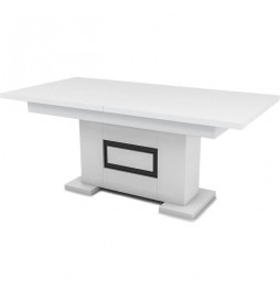 Table rectangulaire - Blanc...