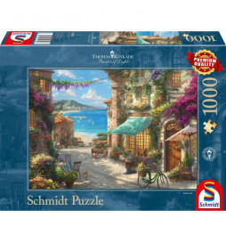 Puzzle Caf‚ sur la Riviera...