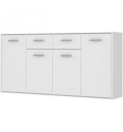 Buffet bas - Blanc mat - 4...