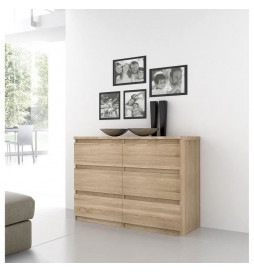 Commode CHELSEA 6 Tiroirs -...