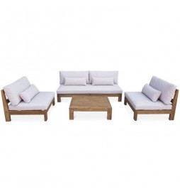 Salon de jardin en bois...