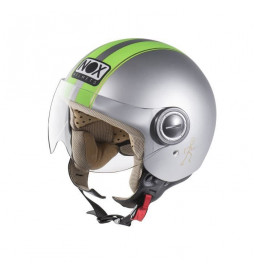NOX N210 Casque Jet Gris...