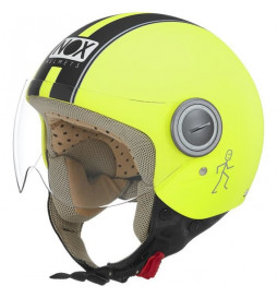 NOX Casque Jet N210 Jaune...