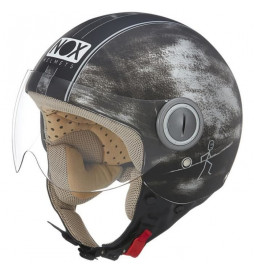 NOX Casque Jet N210 Metal...