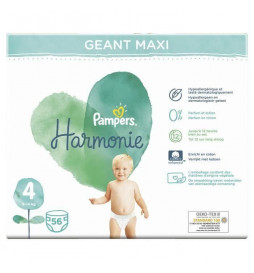 PAMPERS Harmonie - Taille 4...
