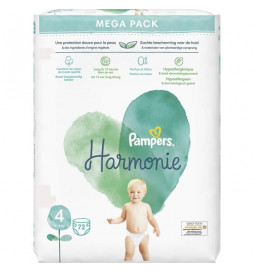 PAMPERS Harmonie Taille 4 -...