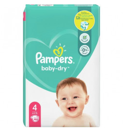 Pampers Baby-Dry Taille 4,...