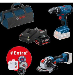 COMBO KITS GSR 18V-21 + GWX...