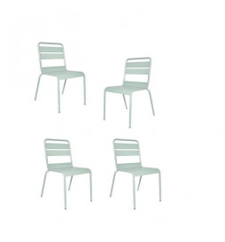 Lot de 4 chaises de jardin...