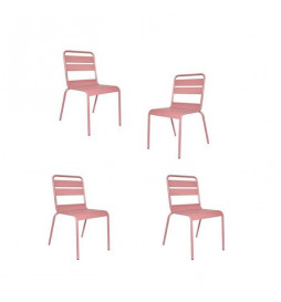 Lot de 4 chaises de jardin...
