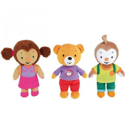T'CHOUPI Lot de 3 peluches...