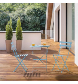 Ensemble de jardin bistrot...