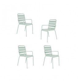Lot de 4 fauteuils de...