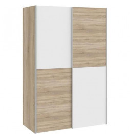 Armoire - Blanc mat et...