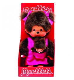 MONCHICHI Peluche Maman et...
