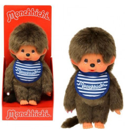 Monchhichi - Garçon Bavoir...