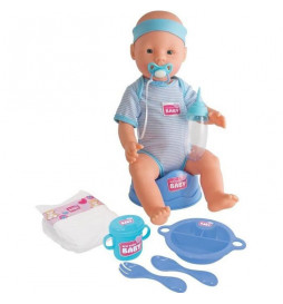 NEW BORN BABY Poupon Bleu...