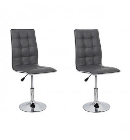LEAF Lot de 2 chaises de...