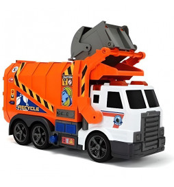 DICKIE Camion Poubelle Orange