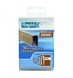 RAPID 3000 agrafes 90/25mm...