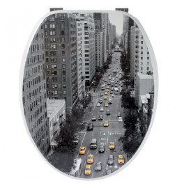 GELCO Abattant WC Taxi gris