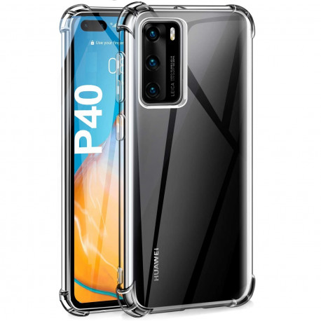 Coque Silicone Anti-Chocs HUAWEI P40 Transparente Protection Gel Souple
