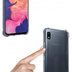 Coque Silicone Anti-Chocs pour "SAMSUNG Galaxy A10" Transparente Protection Gel Souple