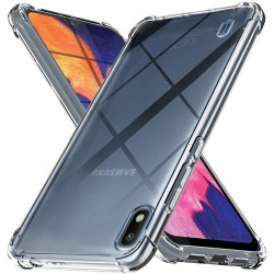 Coque Silicone Anti-Chocs pour "SAMSUNG Galaxy A10" Transparente Protection Gel Souple