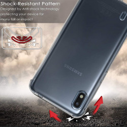 Coque Silicone Anti-Chocs pour "SAMSUNG Galaxy A10" Transparente Protection Gel Souple