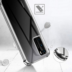 Coque Silicone Anti-Chocs HUAWEI P40 Transparente Protection Gel Souple
