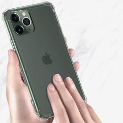 Pack Protection pour "IPHONE 12 Pro Max" (Coque Silicone Anti-Chocs + Film Verre Trempe)