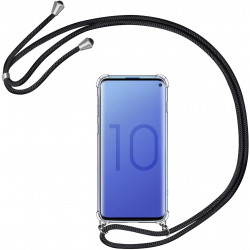 Coque avec Cordon pour "SAMSUNG Galaxy S10" Silicone Airbags Transparente